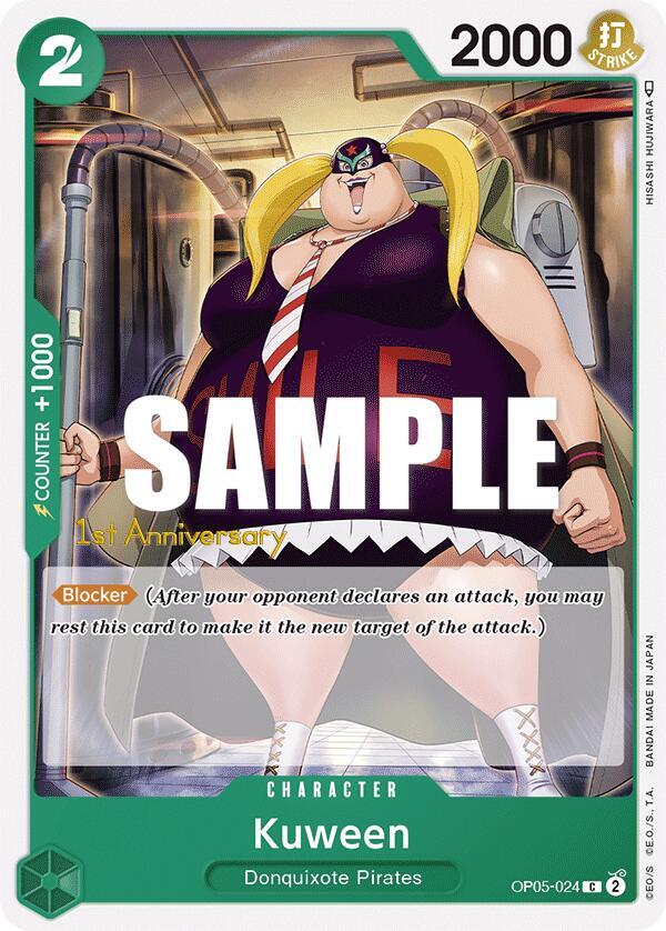 Kuween (OP05-024) [Awakening of the New Era: 1st Anniversary Tournament Cards]