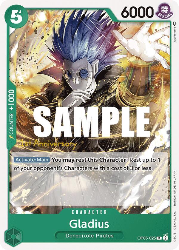 Gladius (OP05-025) [Awakening of the New Era: 1st Anniversary Tournament Cards]