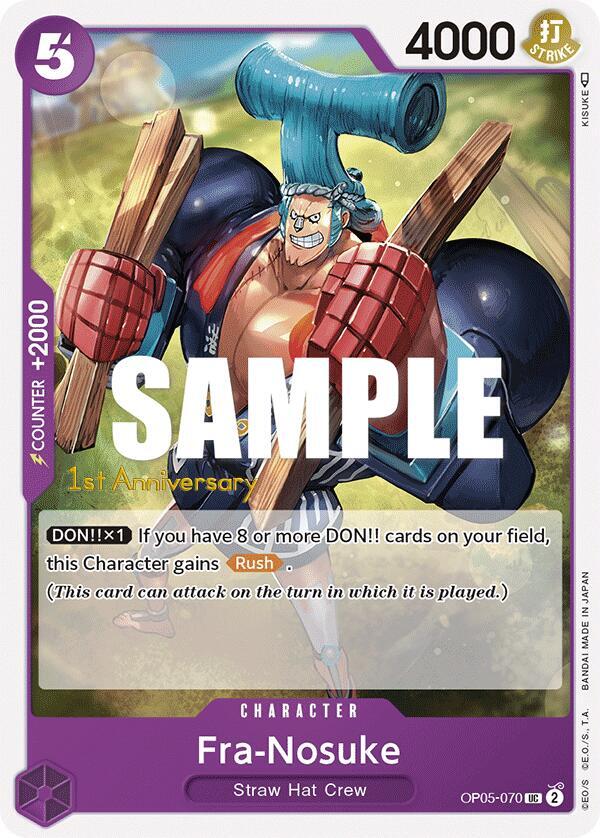 Fra-Nosuke (OP05-070) [Awakening of the New Era: 1st Anniversary Tournament Cards]