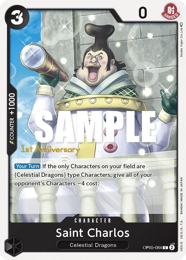 Saint Charlos (OP05-084) [Awakening of the New Era: 1st Anniversary Tournament Cards]