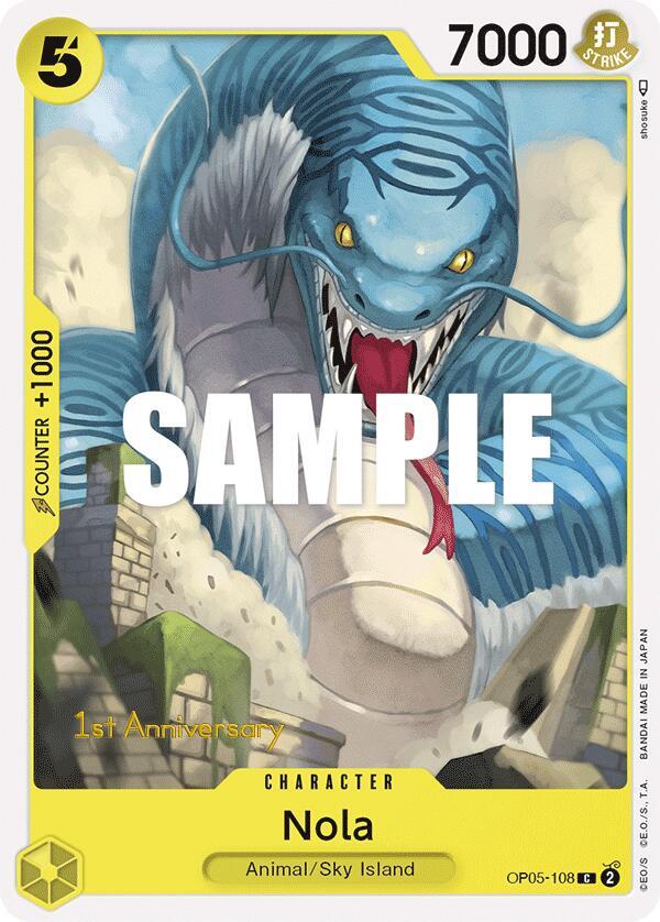 Nola (OP05-108) [Awakening of the New Era: 1st Anniversary Tournament Cards]