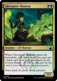 Glowspore Shaman (184) [Ravnica Remastered]
