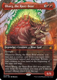 Ilharg, the Raze-Boar (Anime Borderless) (429) [Ravnica Remastered]