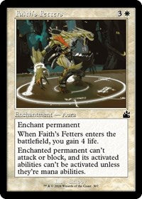 Faith's Fetters (Retro Frame) (307) [Ravnica Remastered]