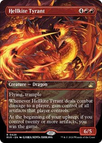 Hellkite Tyrant (Anime Borderless) (428) [Ravnica Remastered]