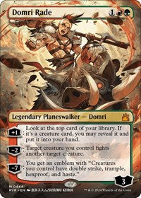 Domri Rade (Anime Borderless) (444) [Ravnica Remastered]