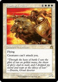 Blazing Archon (Retro Frame) (302) [Ravnica Remastered]