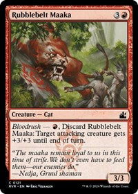 Rubblebelt Maaka (121) [Ravnica Remastered]