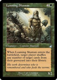 Loaming Shaman (Retro Frame) (351) [Ravnica Remastered]
