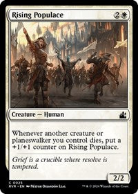 Rising Populace (25) [Ravnica Remastered]
