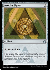 Azorius Signet (250) [Ravnica Remastered]