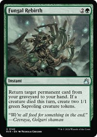 Fungal Rebirth (142) [Ravnica Remastered]