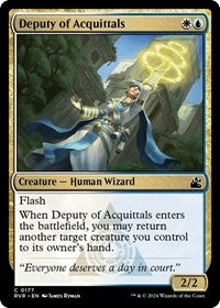 Deputy of Acquittals (177) [Ravnica Remastered]