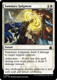 Summary Judgment (27) [Ravnica Remastered]