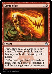 Demonfire (107) [Ravnica Remastered]
