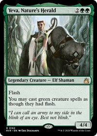 Yeva, Nature's Herald (162) [Ravnica Remastered]