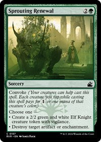 Sprouting Renewal (157) [Ravnica Remastered]