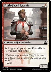 Fresh-Faced Recruit (182) [Ravnica Remastered]