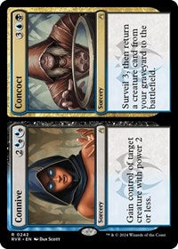 Connive // Concoct (242) [Ravnica Remastered]