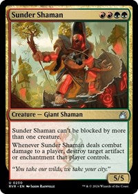Sunder Shaman (230) [Ravnica Remastered]