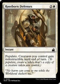 Rootborn Defenses (26) [Ravnica Remastered]