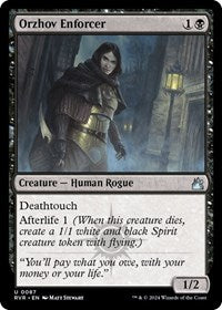 Orzhov Enforcer (87) [Ravnica Remastered]