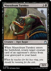 Mausoleum Turnkey (84) [Ravnica Remastered]