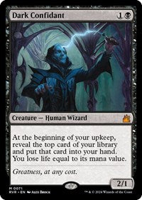 Dark Confidant (71) [Ravnica Remastered]