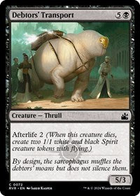 Debtors' Transport (72) [Ravnica Remastered]