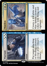 Warrant // Warden (240) [Ravnica Remastered]
