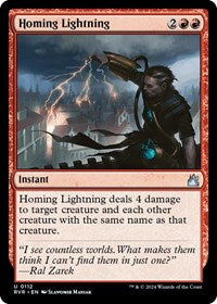 Homing Lightning (112) [Ravnica Remastered]