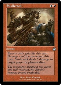 Skullcrack (Retro Frame) (341) [Ravnica Remastered]
