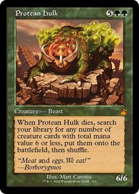 Protean Hulk (Retro Frame) (353) [Ravnica Remastered]