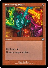 Shattering Spree (Retro Frame) (456) [Ravnica Remastered]