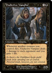Vindictive Vampire (Retro Frame) (330) [Ravnica Remastered]