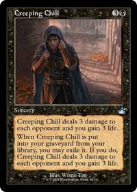Creeping Chill (Retro Frame) (453) [Ravnica Remastered]