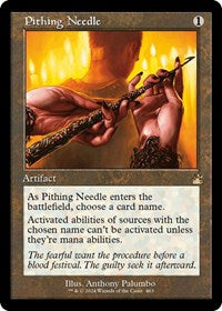 Pithing Needle (Retro Frame) (463) [Ravnica Remastered]