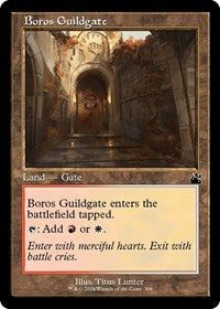 Boros Guildgate (Retro Frame) (398) [Ravnica Remastered]