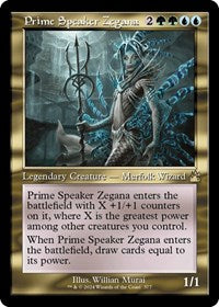Prime Speaker Zegana (Retro Frame) (377) [Ravnica Remastered]