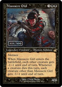 Massacre Girl (Retro Frame) (Serial Numbered) (328) [Ravnica Remastered]