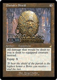 Pariah's Shield (Retro Frame) (Serial Numbered) (393) [Ravnica Remastered]