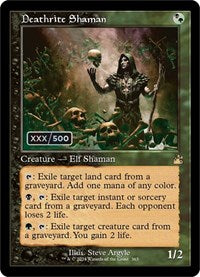 Deathrite Shaman (Retro Frame) (Serial Numbered) (363) [Ravnica Remastered]