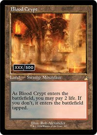 Blood Crypt (Retro Frame) (Serial Numbered) (397) [Ravnica Remastered]