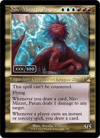 Niv-Mizzet, Parun (Retro Frame) (Serial Numbered) (376) [Ravnica Remastered]