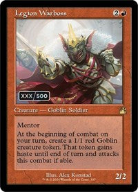 Legion Warboss (Retro Frame) (Serial Numbered) (337) [Ravnica Remastered]