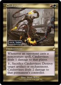 Cindervines (Retro Frame) (Serial Numbered) (360) [Ravnica Remastered]