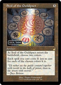 Seal of the Guildpact (Retro Frame) (Serial Numbered) (394) [Ravnica Remastered]