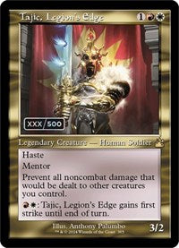 Tajic, Legion's Edge (Retro Frame) (Serial Numbered) (385) [Ravnica Remastered]