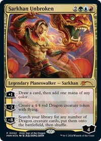 Sarkhan Unbroken (Year of the Dragon 2024) (2) [Standard Showdown Promos]