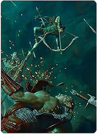 Legolas's Quick Reflexes Art Card (3) [Art Series: Universes Beyond: The Lord of the Rings: Tales of Middle-earth]